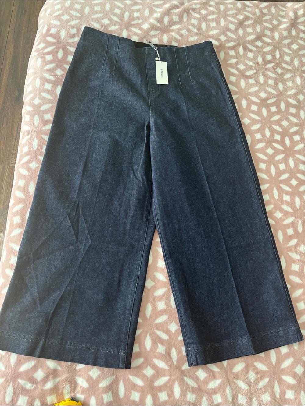 SPANX Dark Indigo Stretch Pull-On Pants